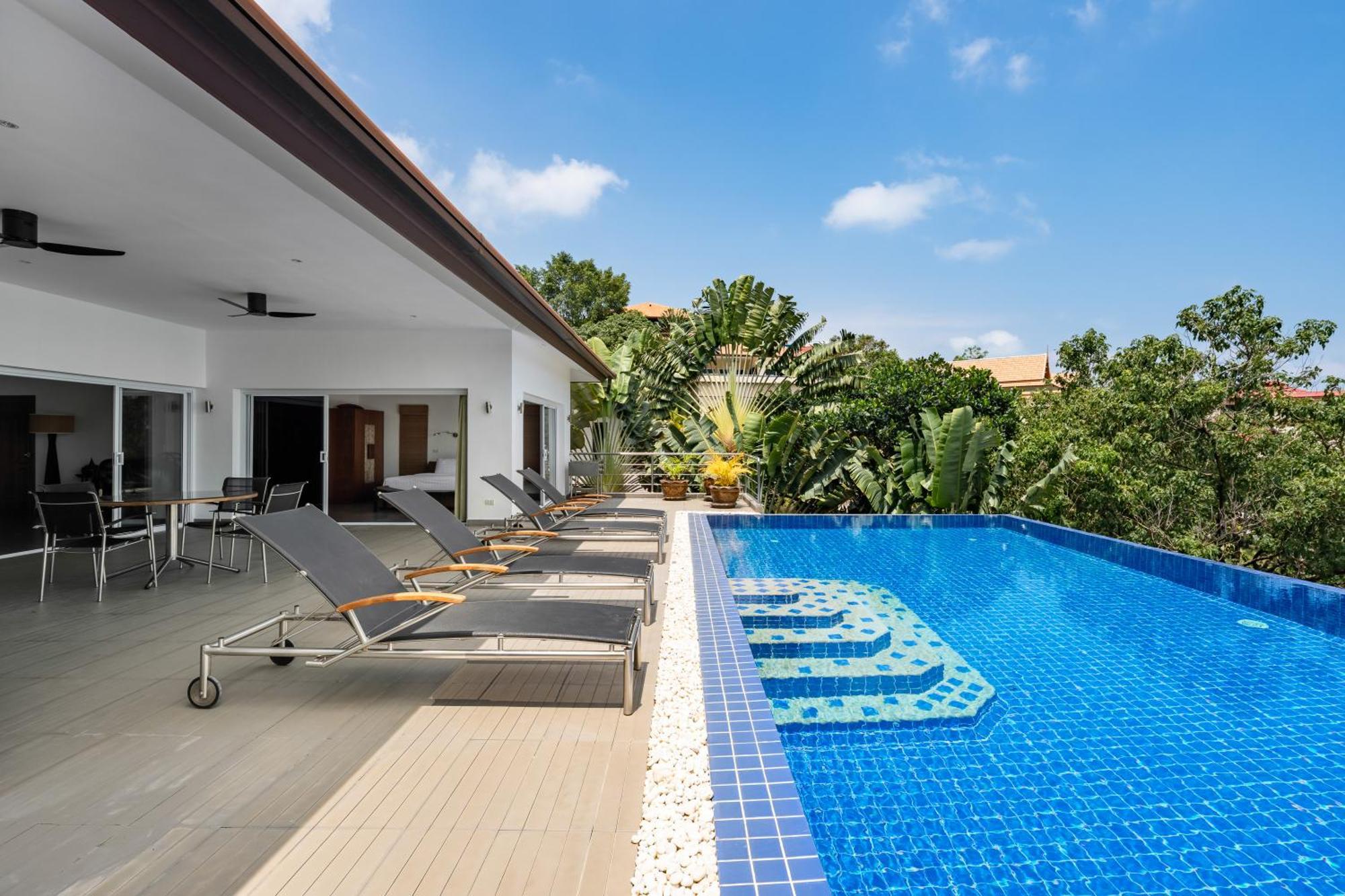 Superbe 3 Vue Beautiful 3-bedroom Sea View * Amphoe Koksamui